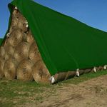 TUFFPAULIN 100FT X 100FT 150 GSM Green Heavy Duty Tarpaulin Tirpal Tadpatri Tharpai Thadika, Extra Strong, Eyelets, UV Resistant, 100% Waterproof Virgin, 6 Layer MLCL 3D Rib Technology-1 No.