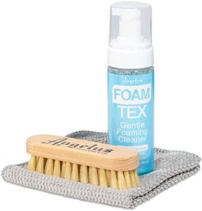 Angelus Brand Foam Tex Cleaning Kit Includes a 5.7oz Cleaner, a Hog Hair Sneaker Cleaning Brush, and a Microfiber Towel (842-05-KIT)