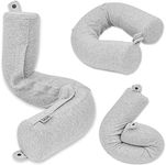 Twist Memory Foam Travel Pillow for