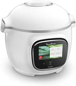 Moulinex Cookeo Touch - Olla inteligente de alta presión Táctil blanco