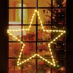 Quntis Window Light, Christmas Star