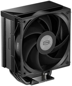 PCCOOLER CPU Air Cooler, 5×6mm Heat Pipes, 120mm ARGB Fan, Hydraulic Bearing, High Airflow 73.3CFM, Compatible with Intel LGA115X/1200/1700/1851 & AMD AM4/AM5（RT500 TC BK）
