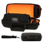 Hard Case Compatible with JBL Xtreme 4/Xtreme 3 Bluetooth Speaker,Travel Carrying Storage Holder Bag with Replacement Shoulder Strap Fit for Charger Adapter and Accessories (1)