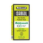 Baidyanath Asli Ayurved Isabgol - Psyllium Husk Powder 100gm | Boosts Digestion | Constipation Relief Naturally | Rich Source Of Dietary Fiber Supplement (Pack Of 1-100gm)