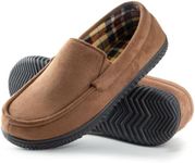RockDove Men's Alexander Flannel Lined Loafer, Size 9 US Men, Brown