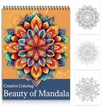 CKMOREL Mandala Coloring Book for A