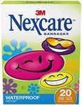 Nexcare Waterproof Tattoo Plasters, 26mm x 57mm (Pack of 20)