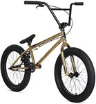 Elite BMX 18", 20" & 26" Model Freestyle Bike - 3 Piece Crank (20", Destro Gold)