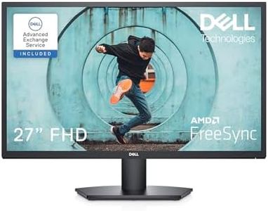 Dell SE2722HX 27 inch Full HD (1920 x 1080) Monitor, 75Hz, VA, 4ms, AMD FreeSync, HDMI, VGA