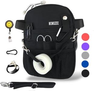 MOMOZEE nurse bag, Nursing essentials for Nurses Fanny Pack, Nurse Students essentials, Nurses accessories for work, nurse gift Waist pouch, medical tool Belt (CNA,RN,PCT,PA,MD)